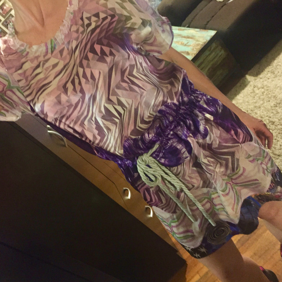 Custo 100% silk dress. S. Like NEW! - Picture 1 of 6